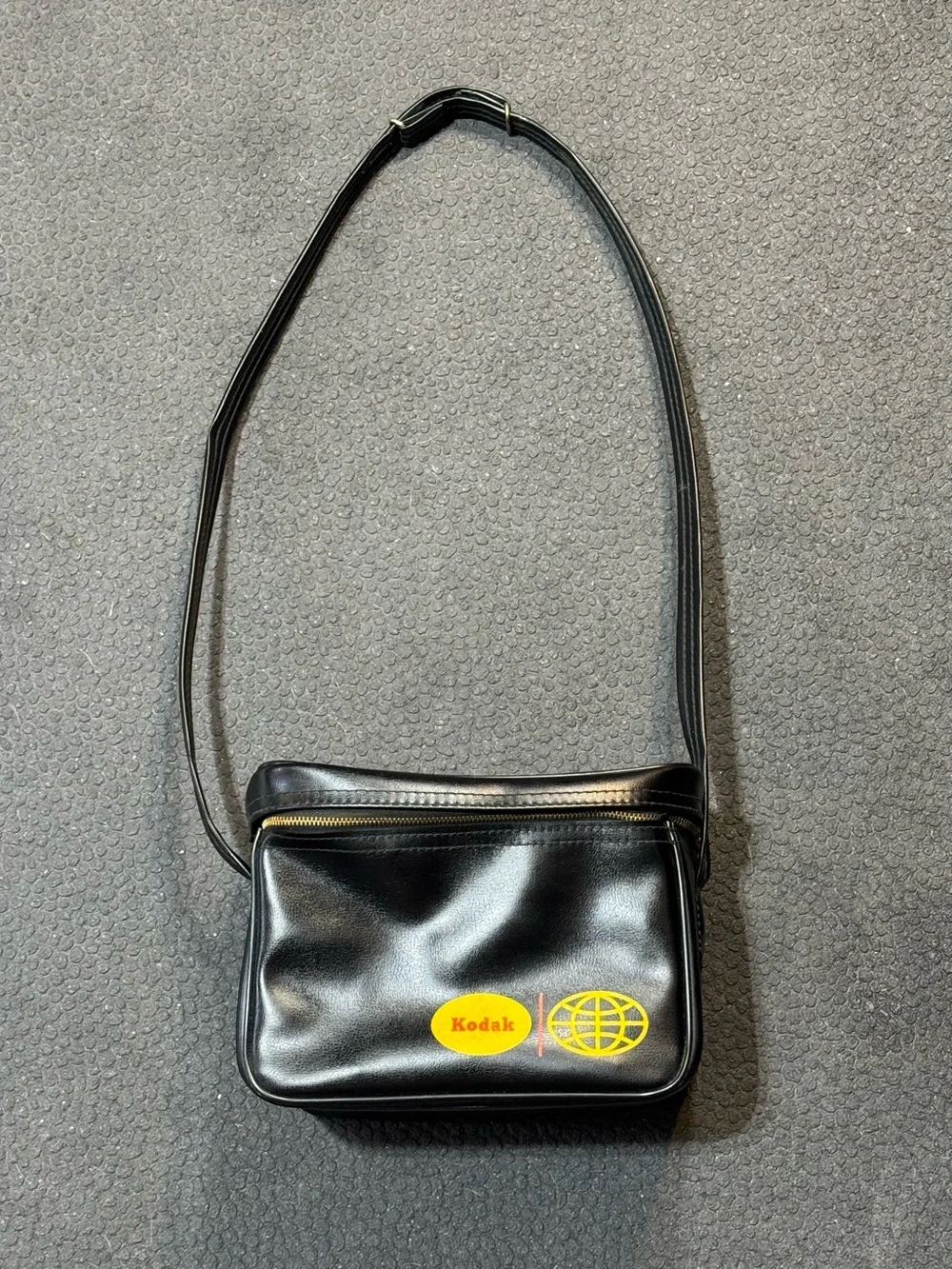 Vintage Late 1970s Kodak Leather Camera Bag